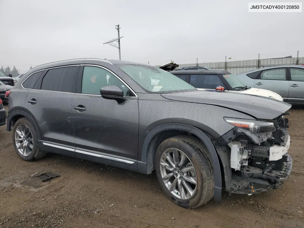 2016 Mazda Cx-9 Grand Touring VIN: JM3TCADY4G0120850 Lot: 80336284