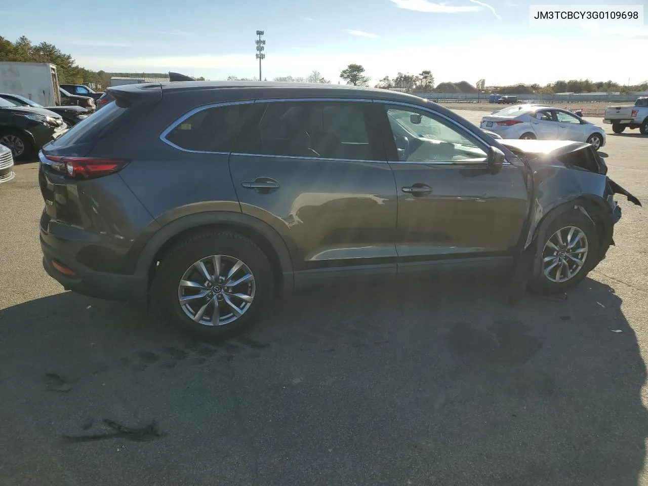 2016 Mazda Cx-9 Touring VIN: JM3TCBCY3G0109698 Lot: 80851104