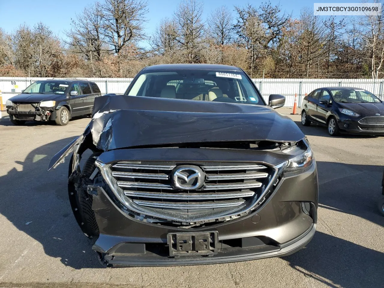 2016 Mazda Cx-9 Touring VIN: JM3TCBCY3G0109698 Lot: 80851104