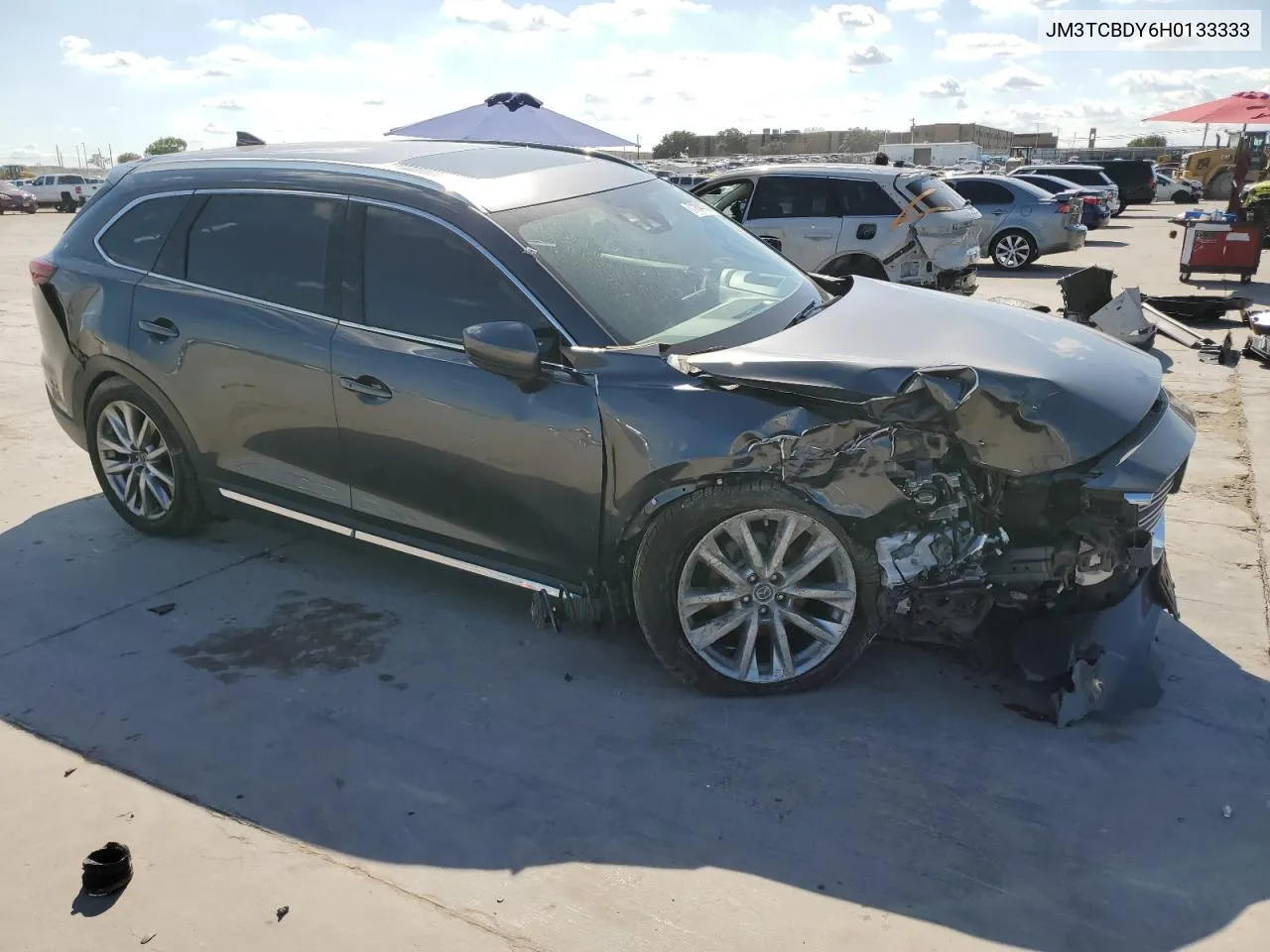 JM3TCBDY6H0133333 2017 Mazda Cx-9 Grand Touring