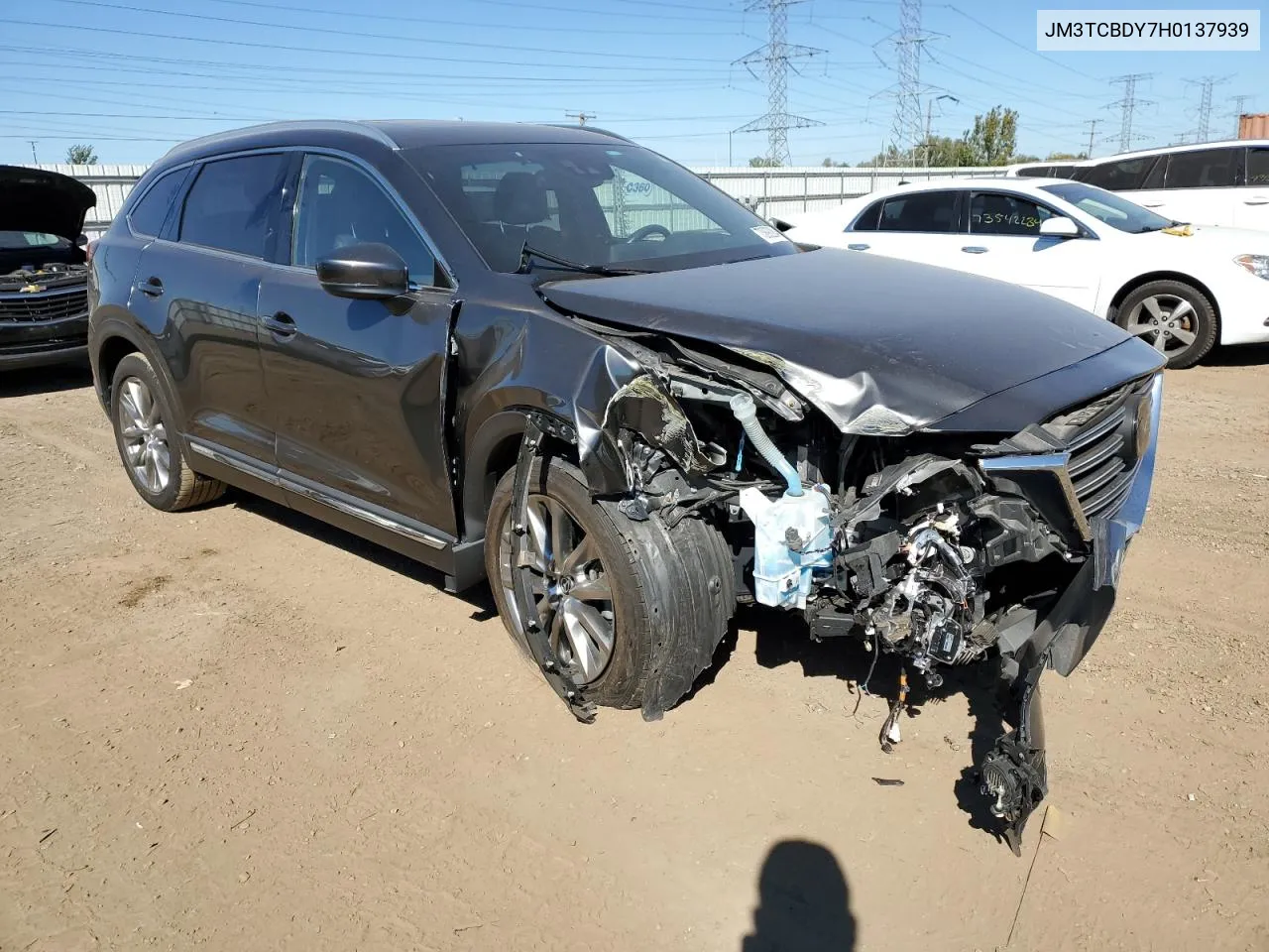 JM3TCBDY7H0137939 2017 Mazda Cx-9 Grand Touring