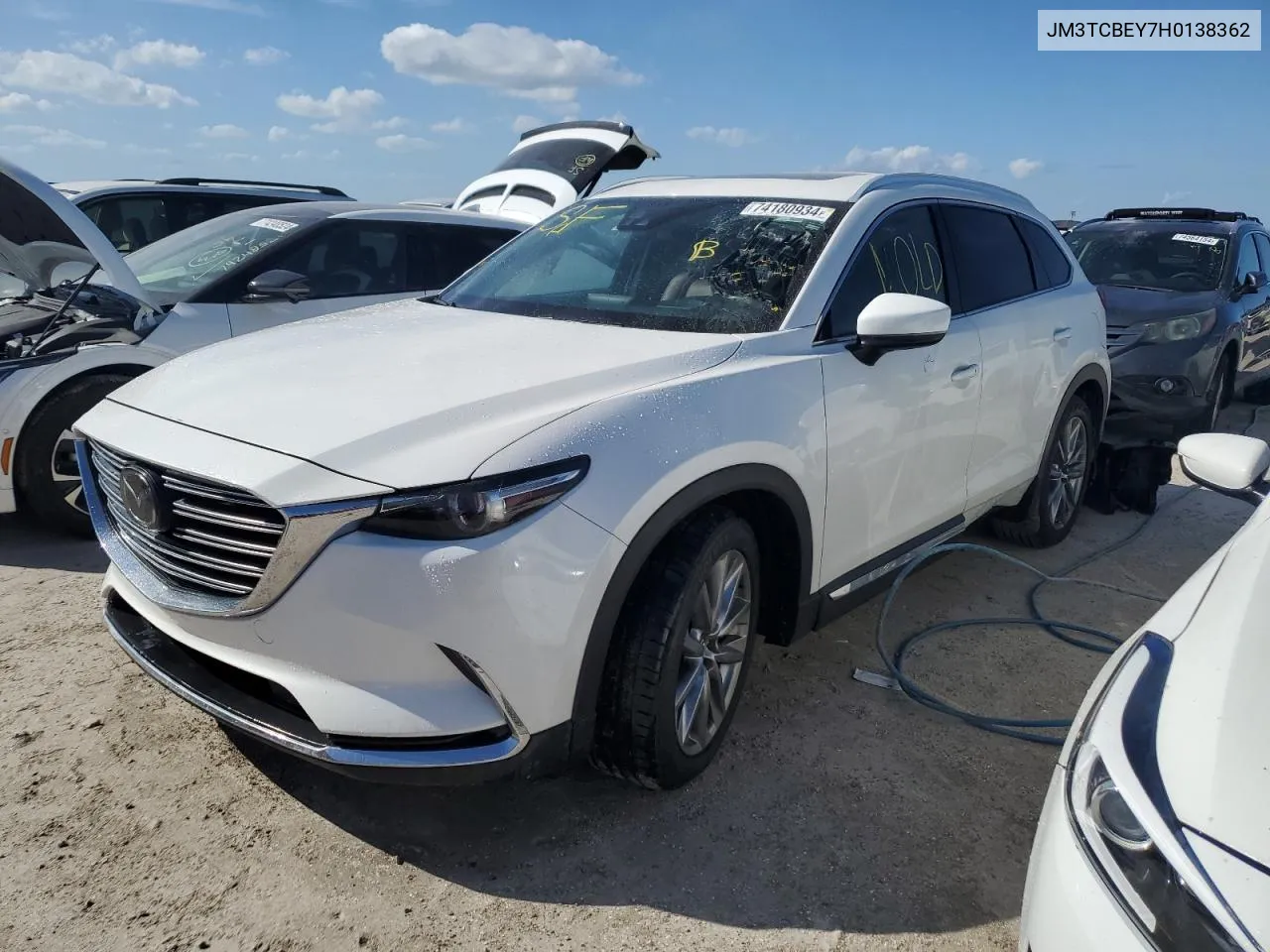 JM3TCBEY7H0138362 2017 Mazda Cx-9 Signature