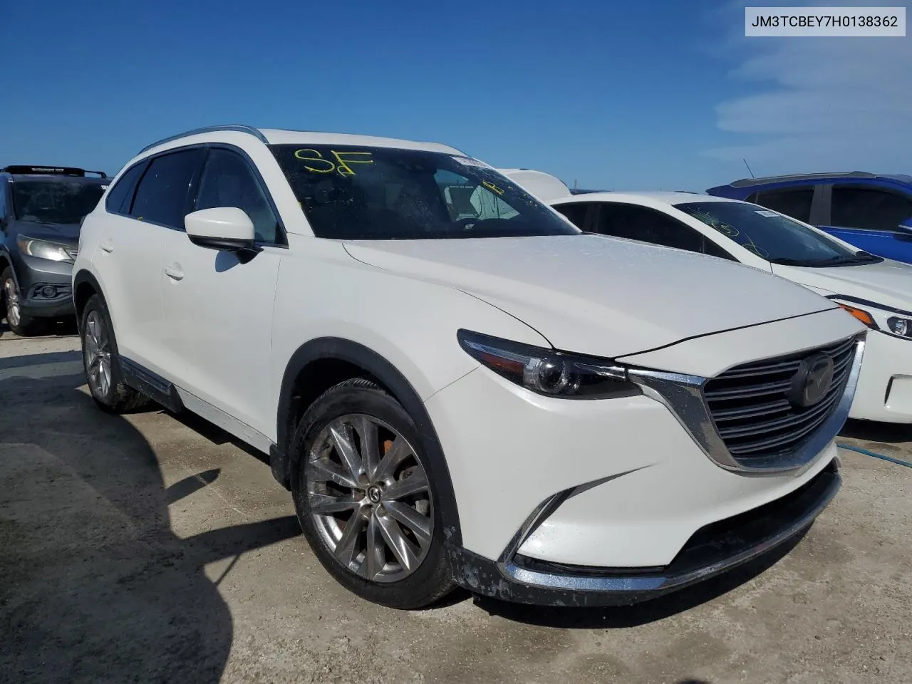 JM3TCBEY7H0138362 2017 Mazda Cx-9 Signature