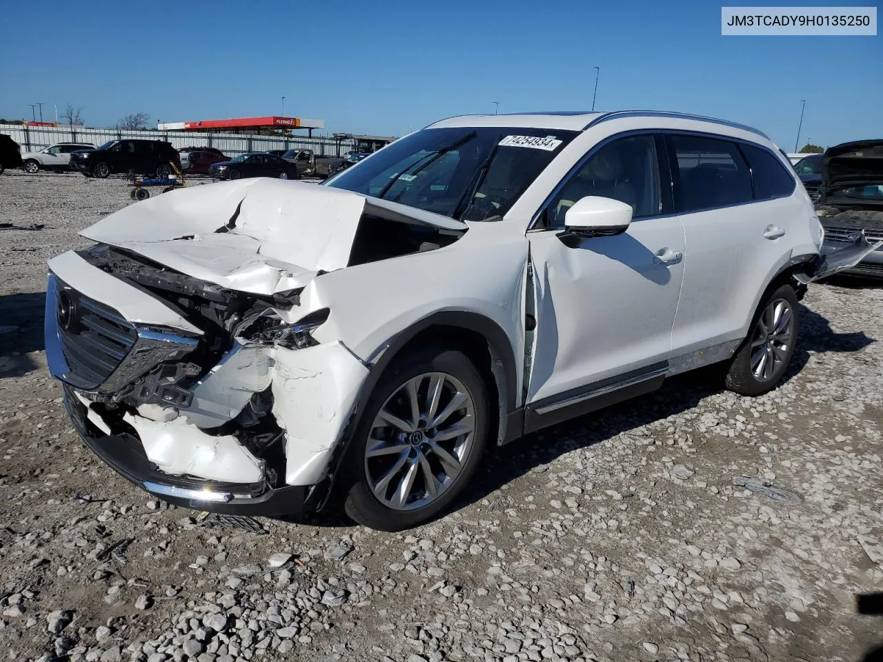 JM3TCADY9H0135250 2017 Mazda Cx-9 Grand Touring