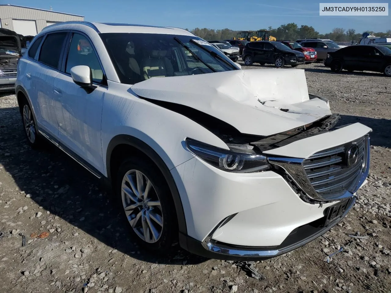 2017 Mazda Cx-9 Grand Touring VIN: JM3TCADY9H0135250 Lot: 74254934