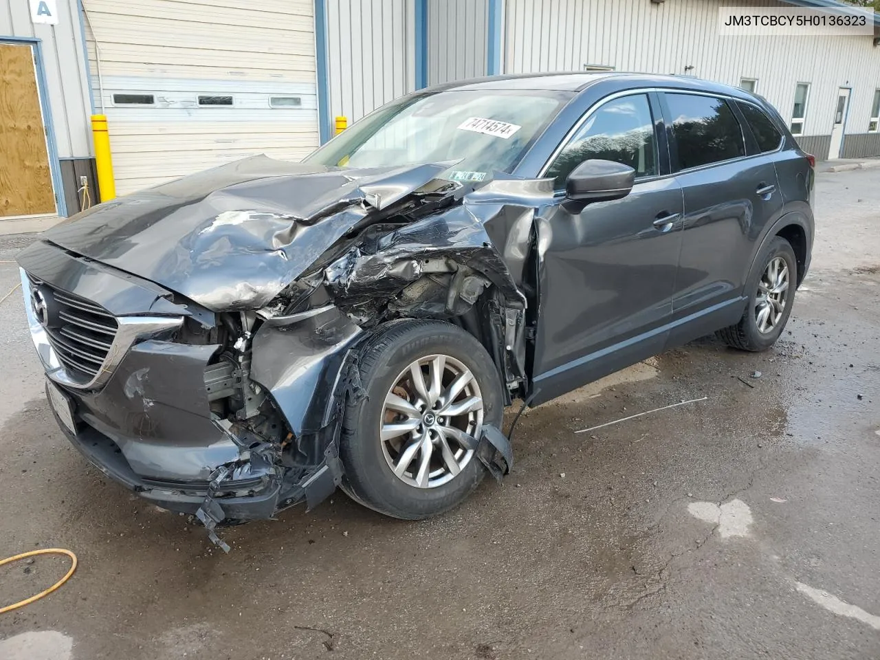 JM3TCBCY5H0136323 2017 Mazda Cx-9 Touring