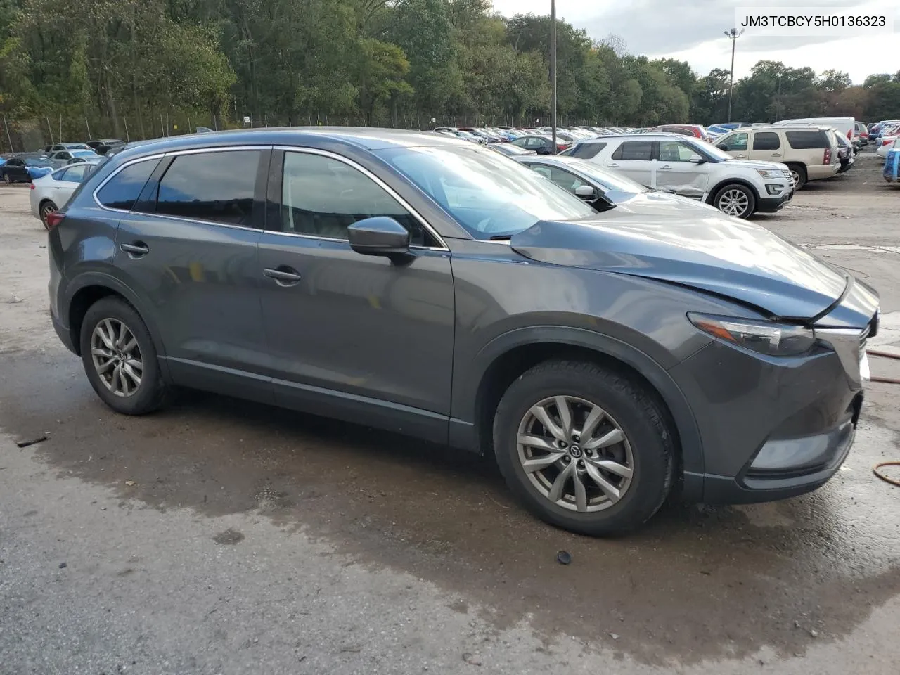 2017 Mazda Cx-9 Touring VIN: JM3TCBCY5H0136323 Lot: 74714574