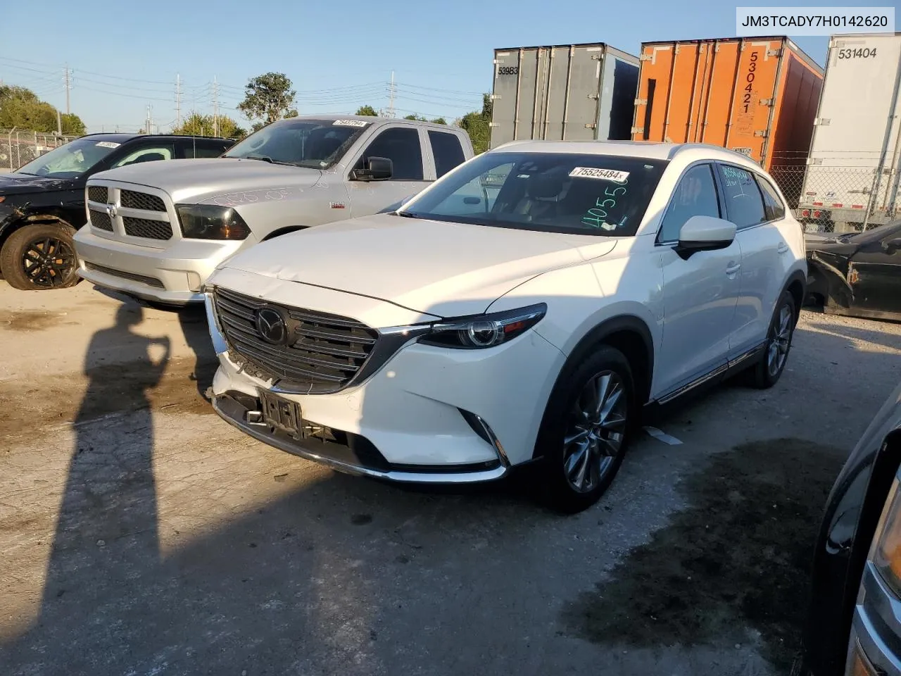 2017 Mazda Cx-9 Grand Touring VIN: JM3TCADY7H0142620 Lot: 75525484