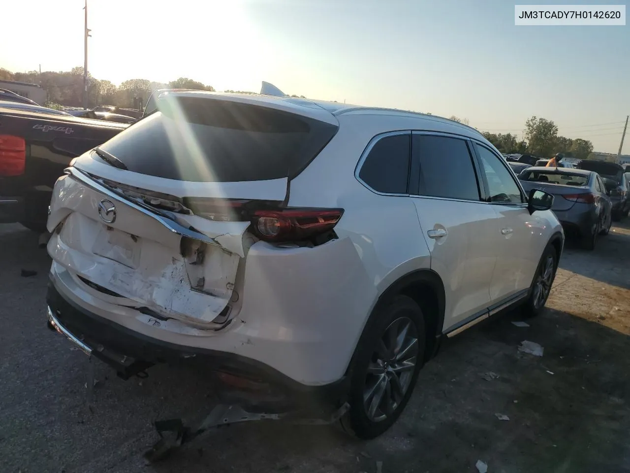 2017 Mazda Cx-9 Grand Touring VIN: JM3TCADY7H0142620 Lot: 75525484