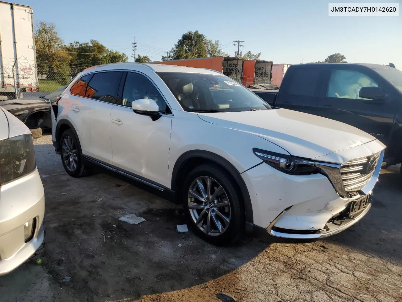 2017 Mazda Cx-9 Grand Touring VIN: JM3TCADY7H0142620 Lot: 75525484