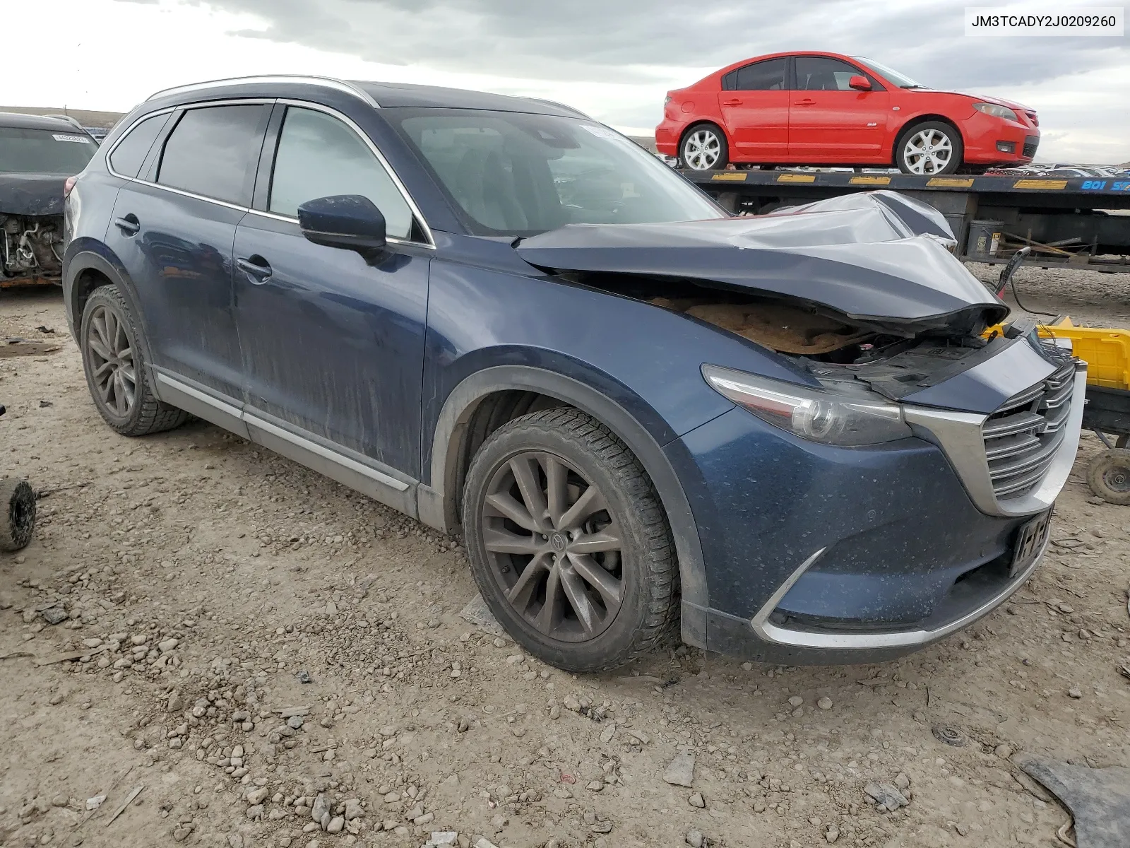 JM3TCADY2J0209260 2018 Mazda Cx-9 Grand Touring