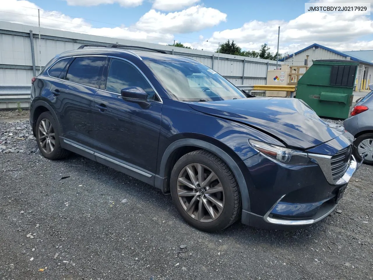 2018 Mazda Cx-9 Grand Touring VIN: JM3TCBDY2J0217929 Lot: 58492794