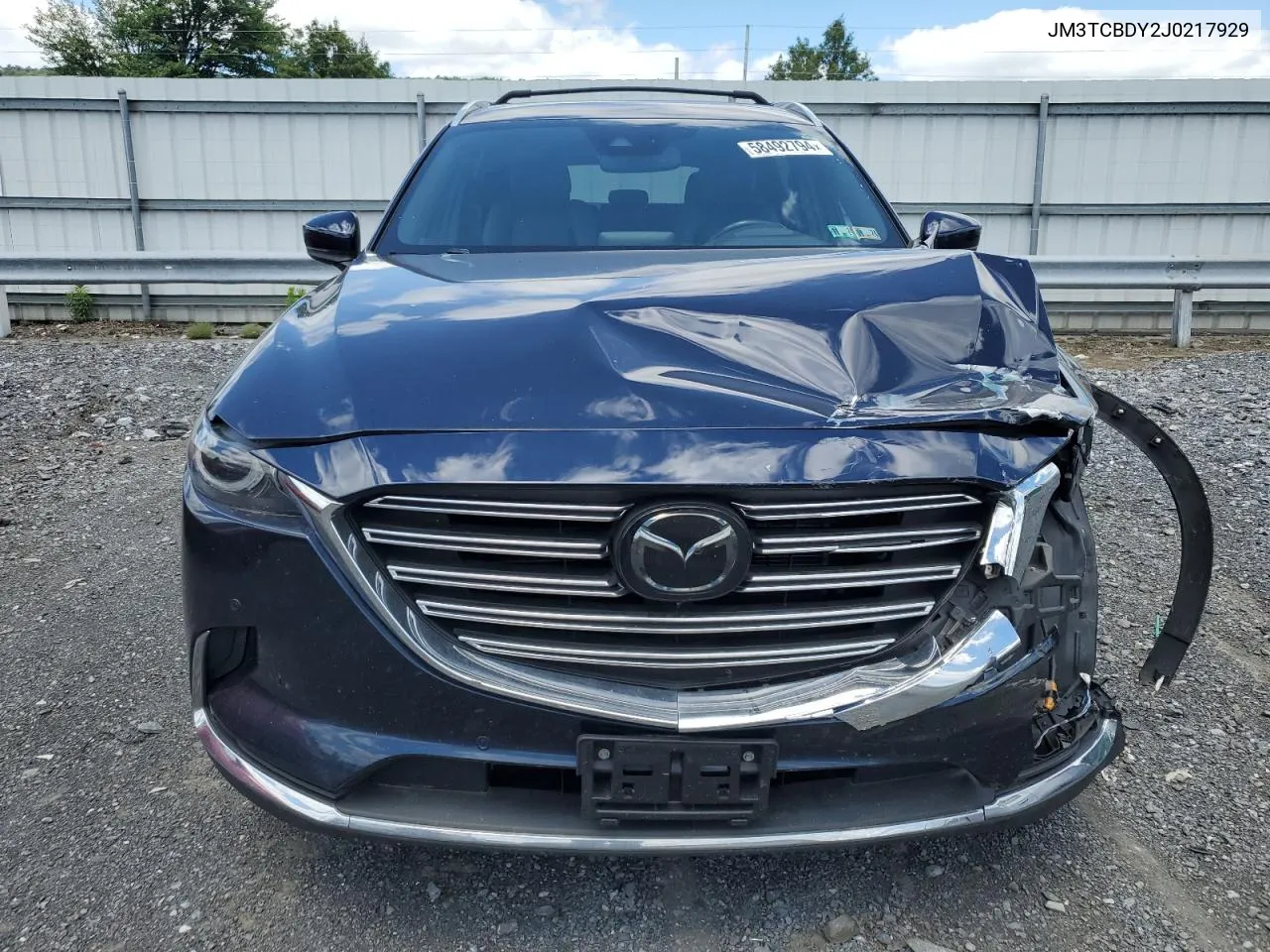 JM3TCBDY2J0217929 2018 Mazda Cx-9 Grand Touring