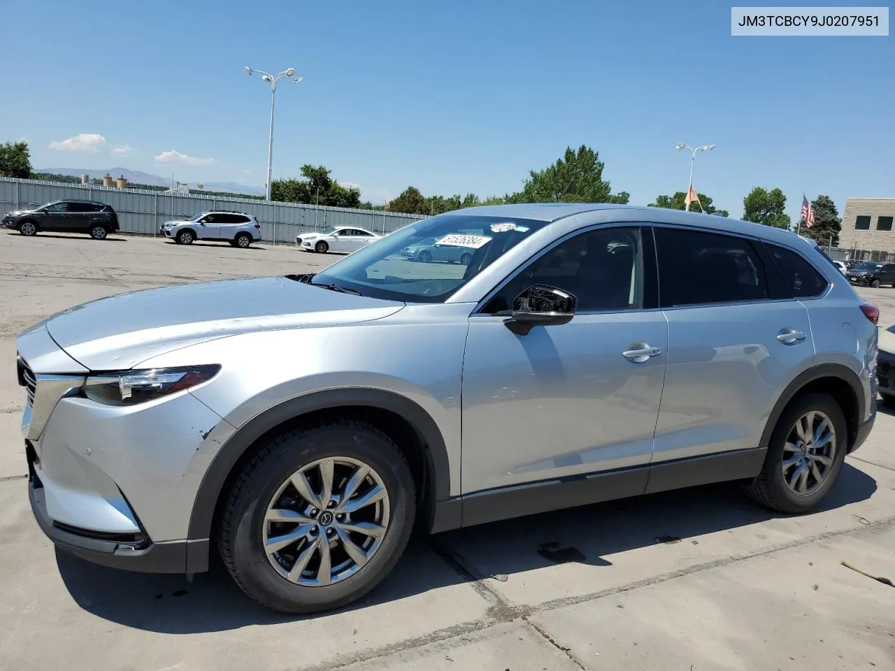 2018 Mazda Cx-9 Touring VIN: JM3TCBCY9J0207951 Lot: 61526384