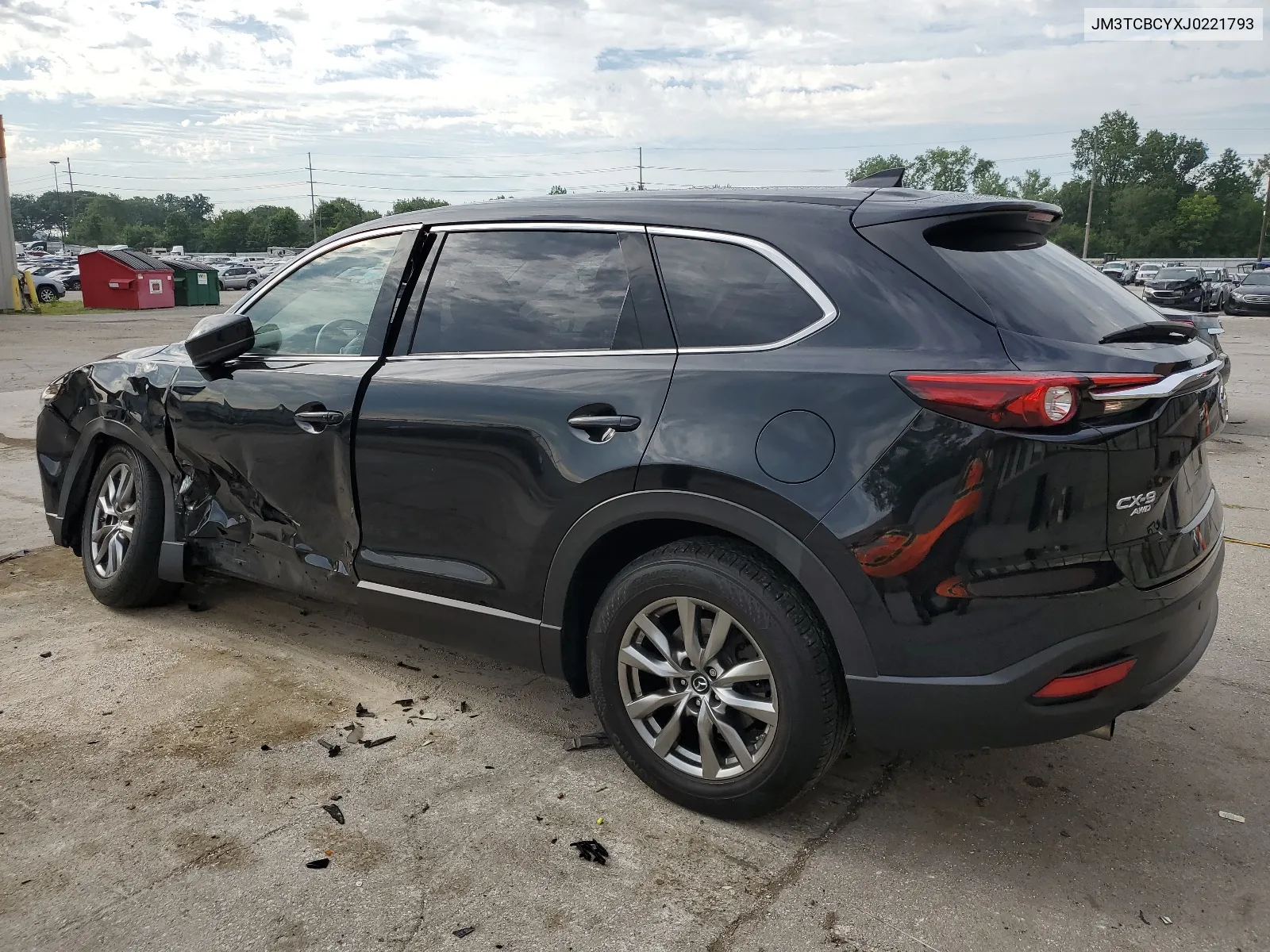 2018 Mazda Cx-9 Touring VIN: JM3TCBCYXJ0221793 Lot: 61872654