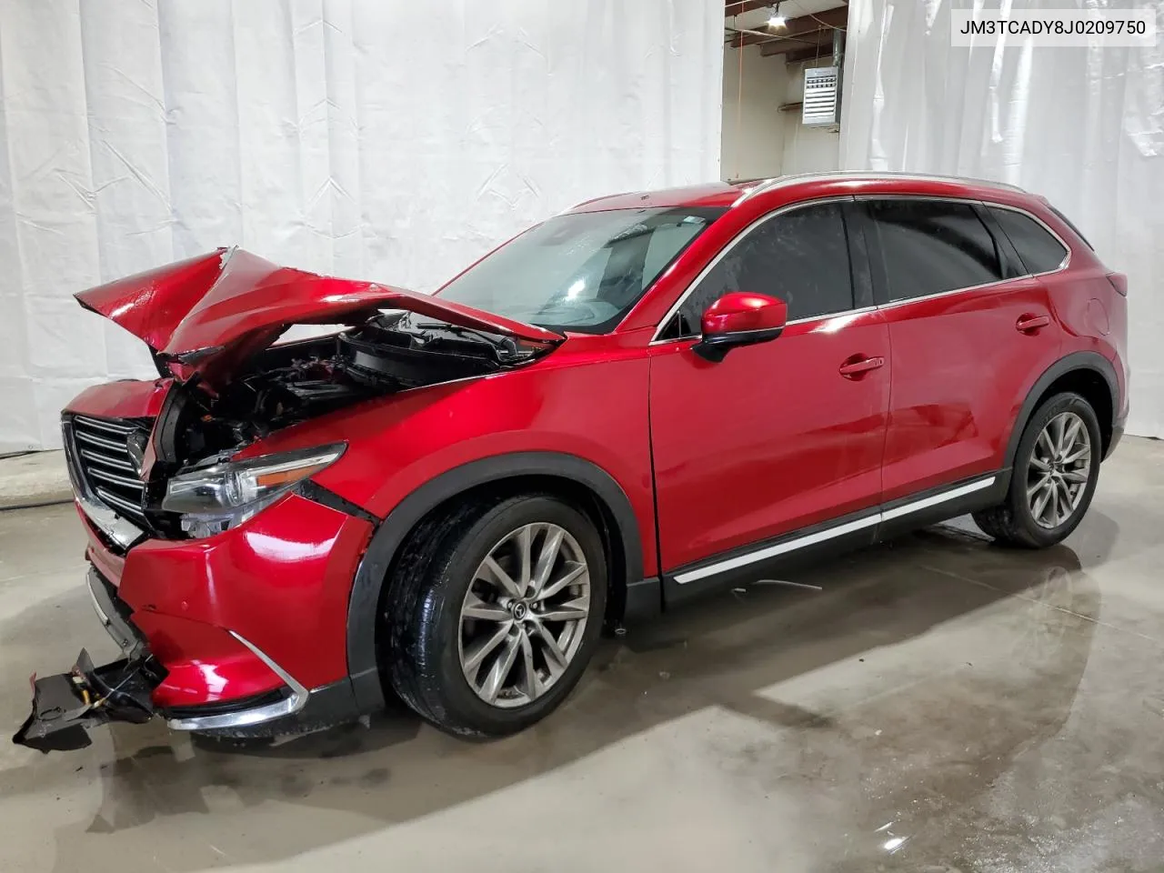 2018 Mazda Cx-9 Grand Touring VIN: JM3TCADY8J0209750 Lot: 66087084