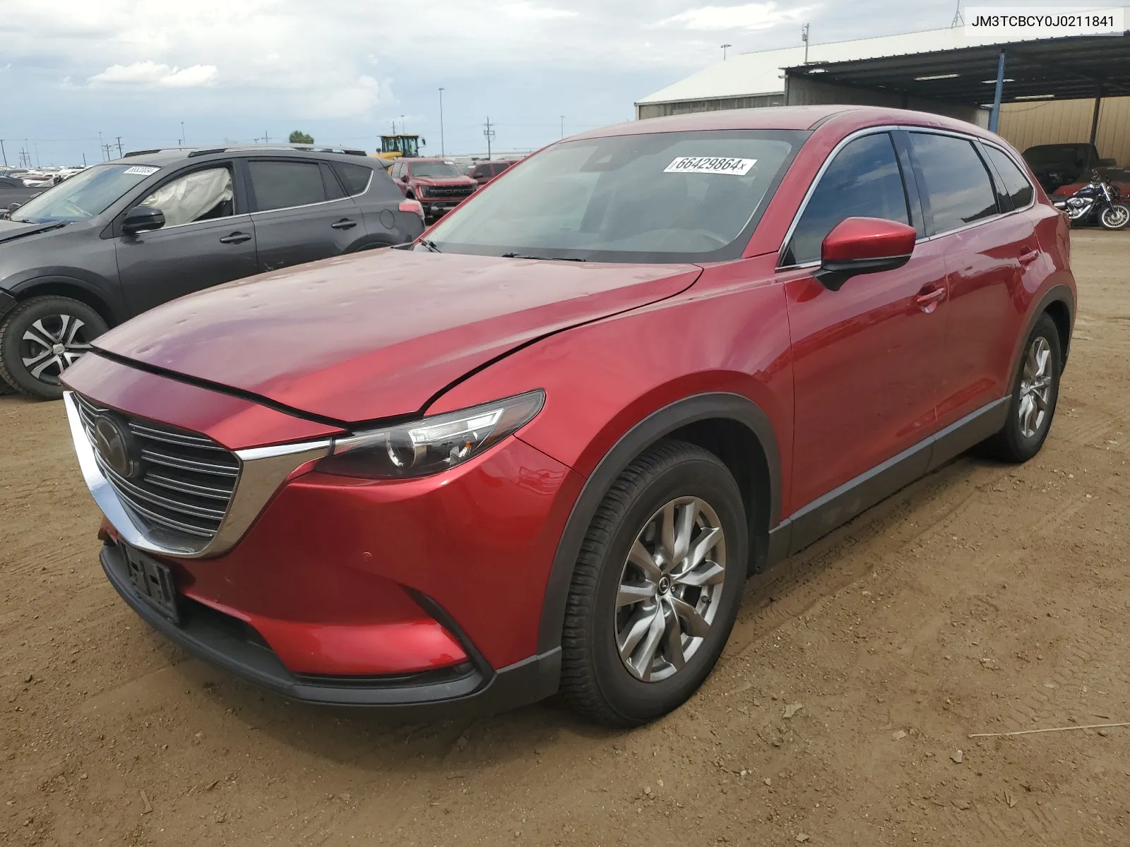 2018 Mazda Cx-9 Touring VIN: JM3TCBCY0J0211841 Lot: 66429864