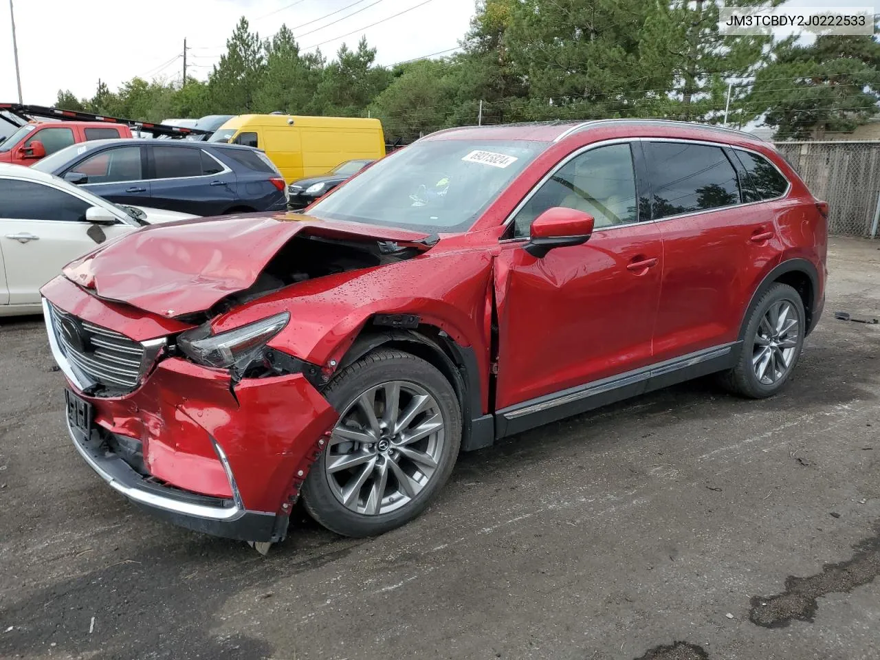 JM3TCBDY2J0222533 2018 Mazda Cx-9 Grand Touring