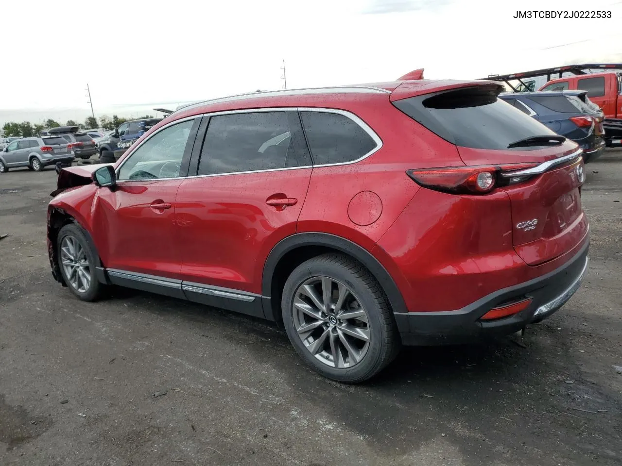 2018 Mazda Cx-9 Grand Touring VIN: JM3TCBDY2J0222533 Lot: 69315824