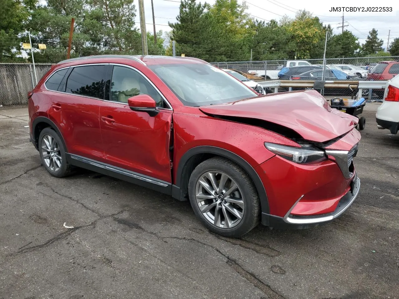 JM3TCBDY2J0222533 2018 Mazda Cx-9 Grand Touring