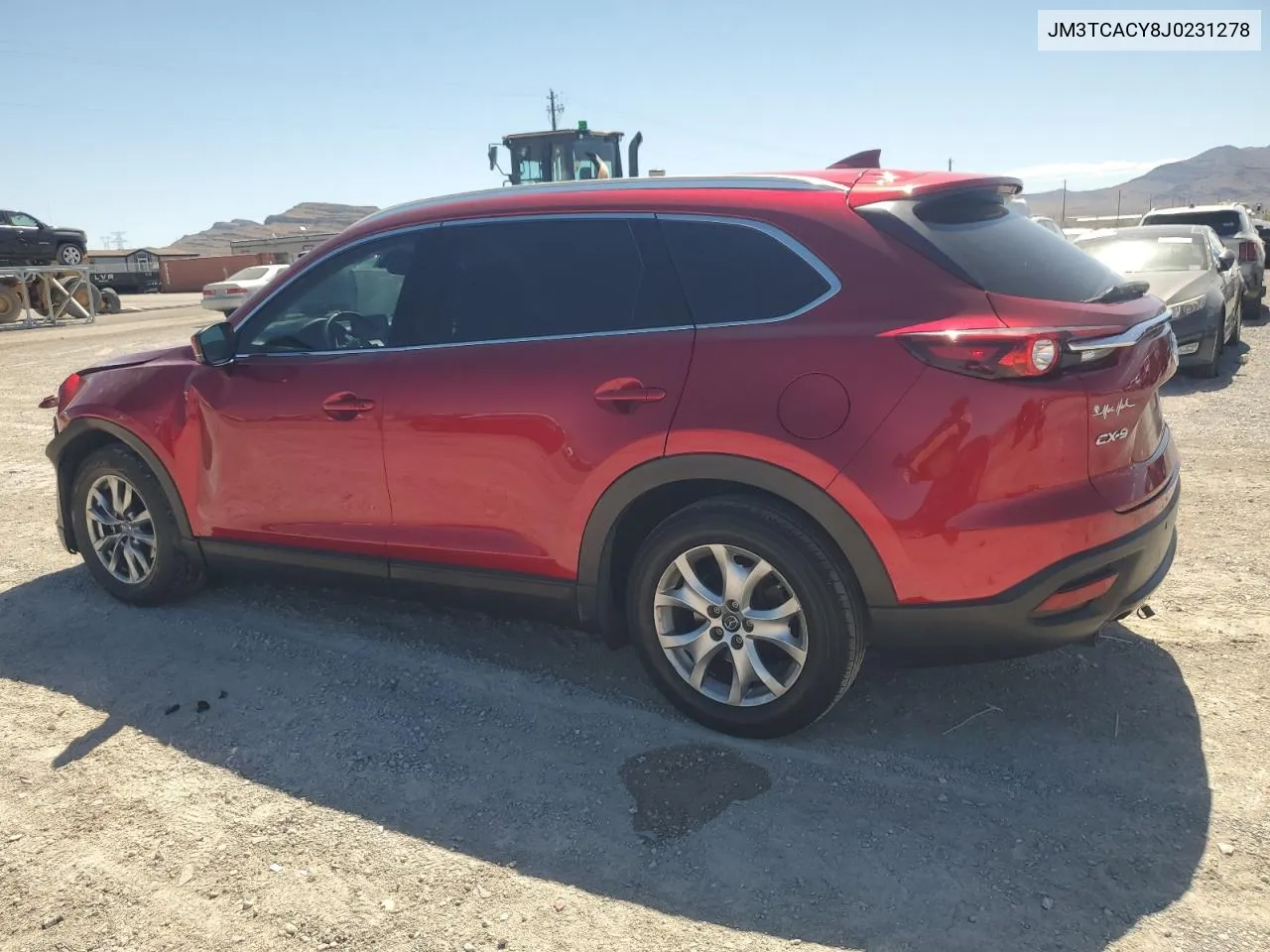 JM3TCACY8J0231278 2018 Mazda Cx-9 Touring