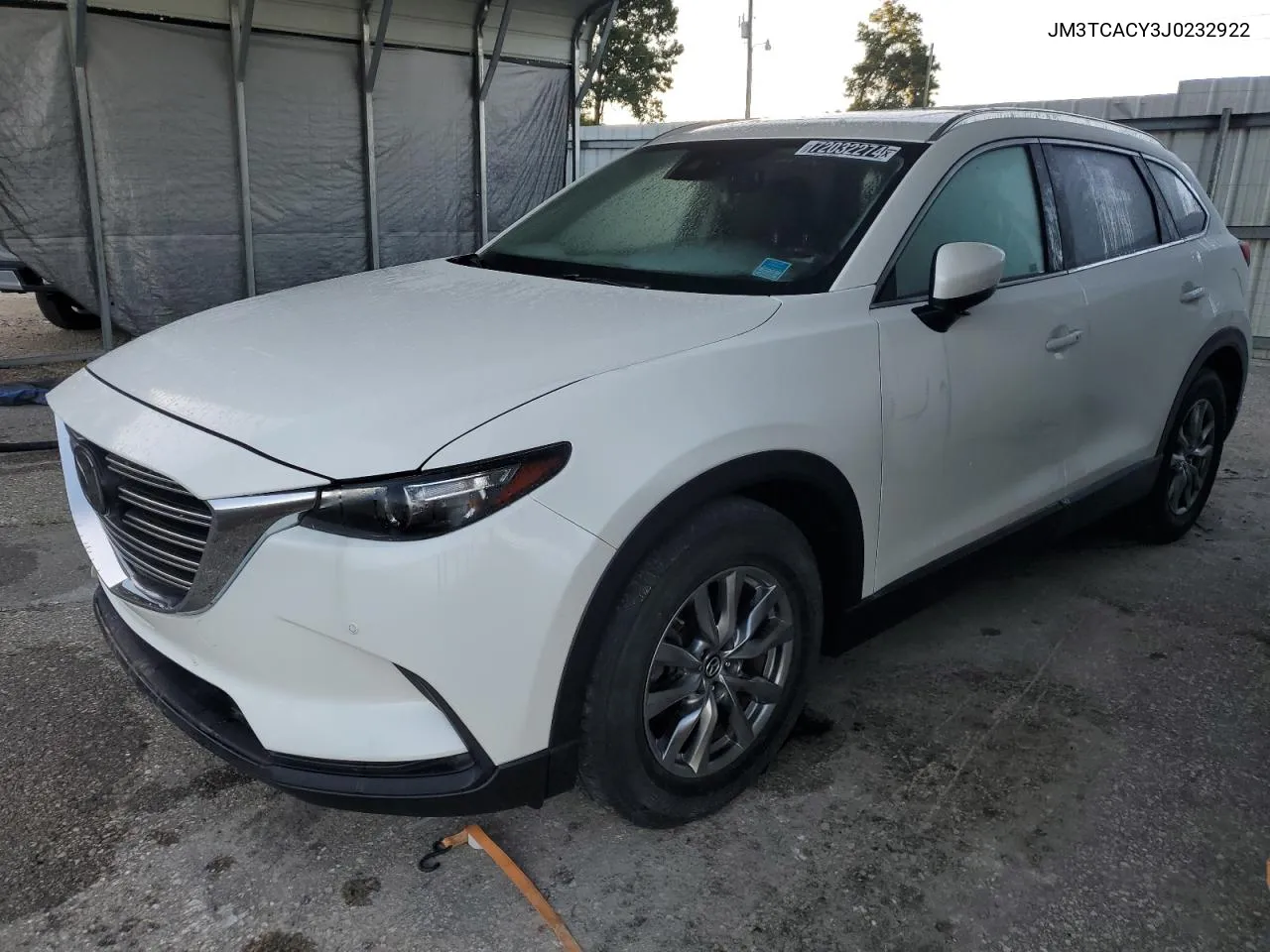 2018 Mazda Cx-9 Touring VIN: JM3TCACY3J0232922 Lot: 72032274