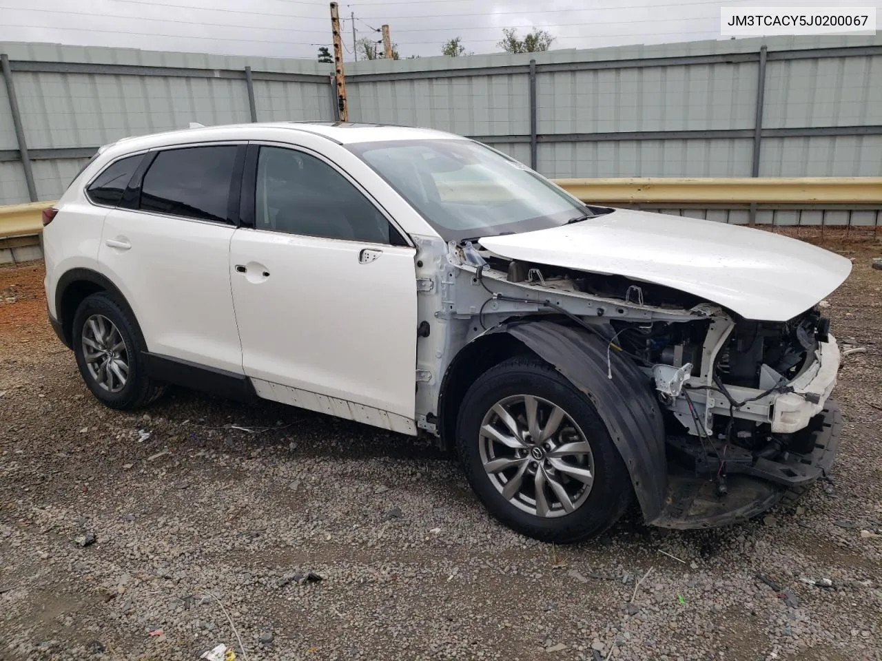 JM3TCACY5J0200067 2018 Mazda Cx-9 Touring