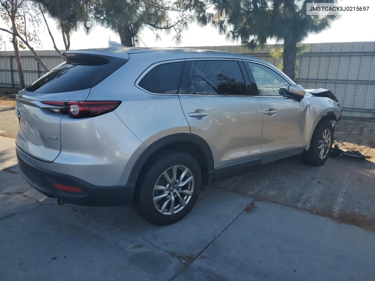 JM3TCACY3J0215697 2018 Mazda Cx-9 Touring