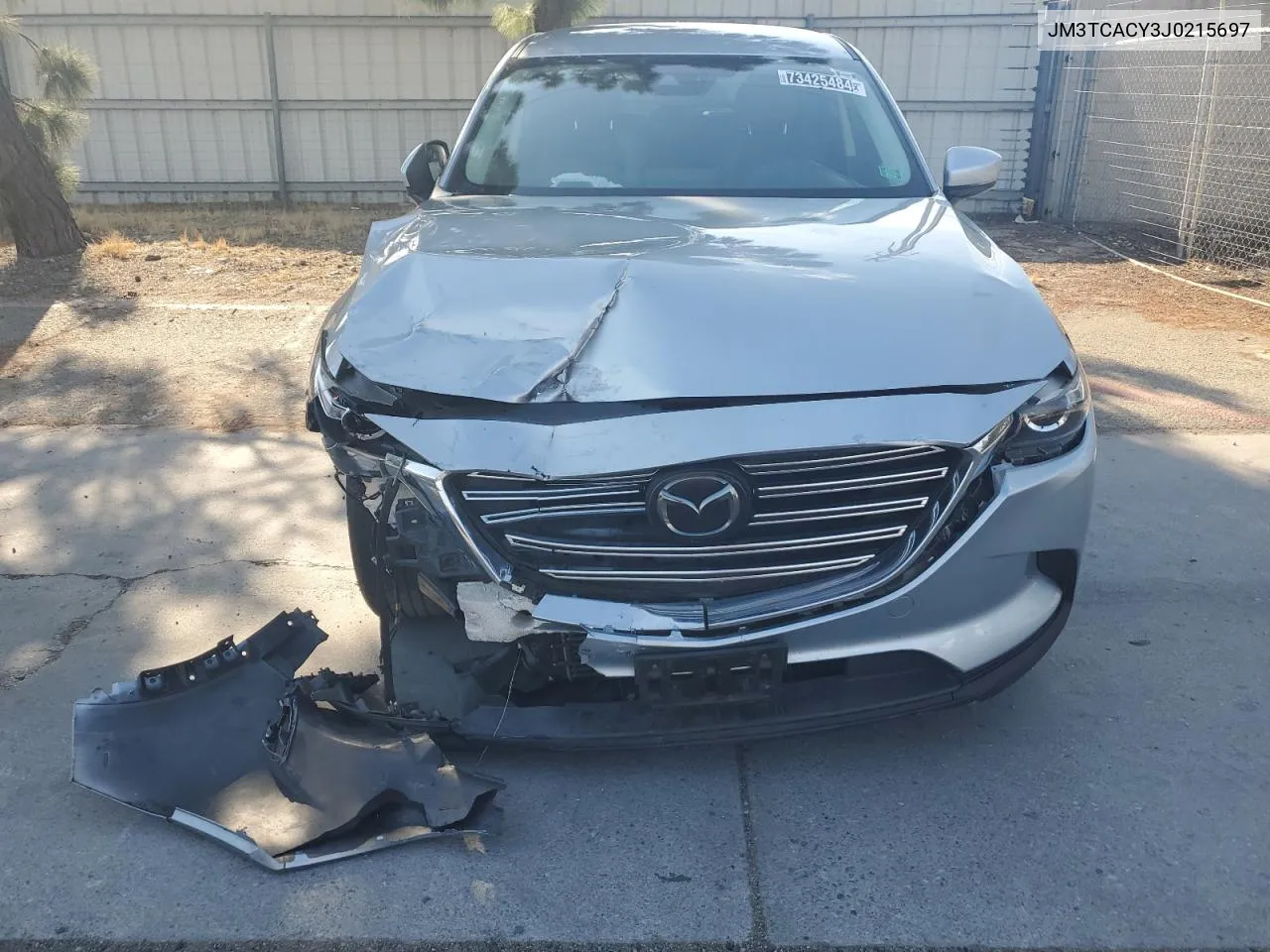 JM3TCACY3J0215697 2018 Mazda Cx-9 Touring