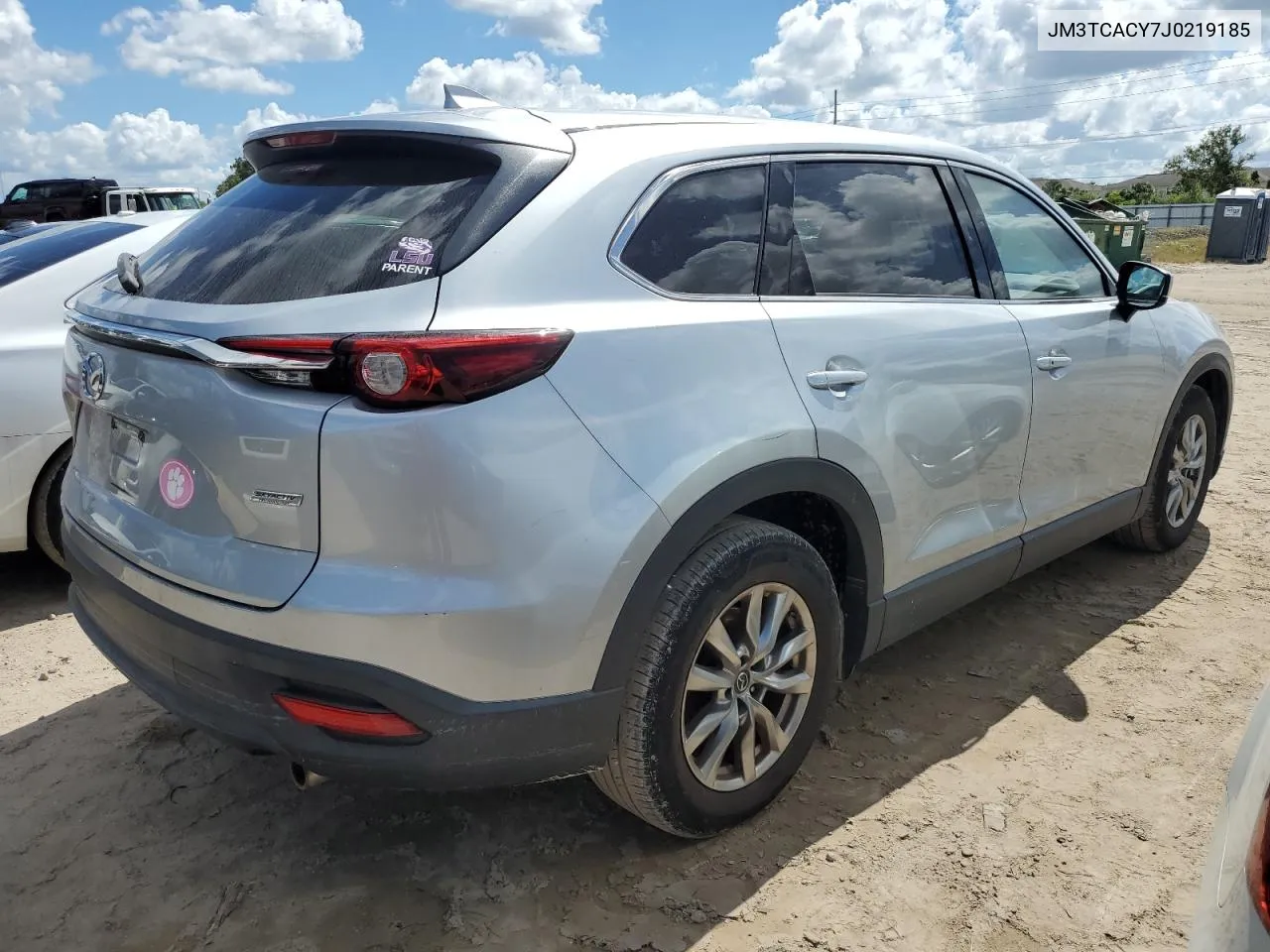 JM3TCACY7J0219185 2018 Mazda Cx-9 Touring