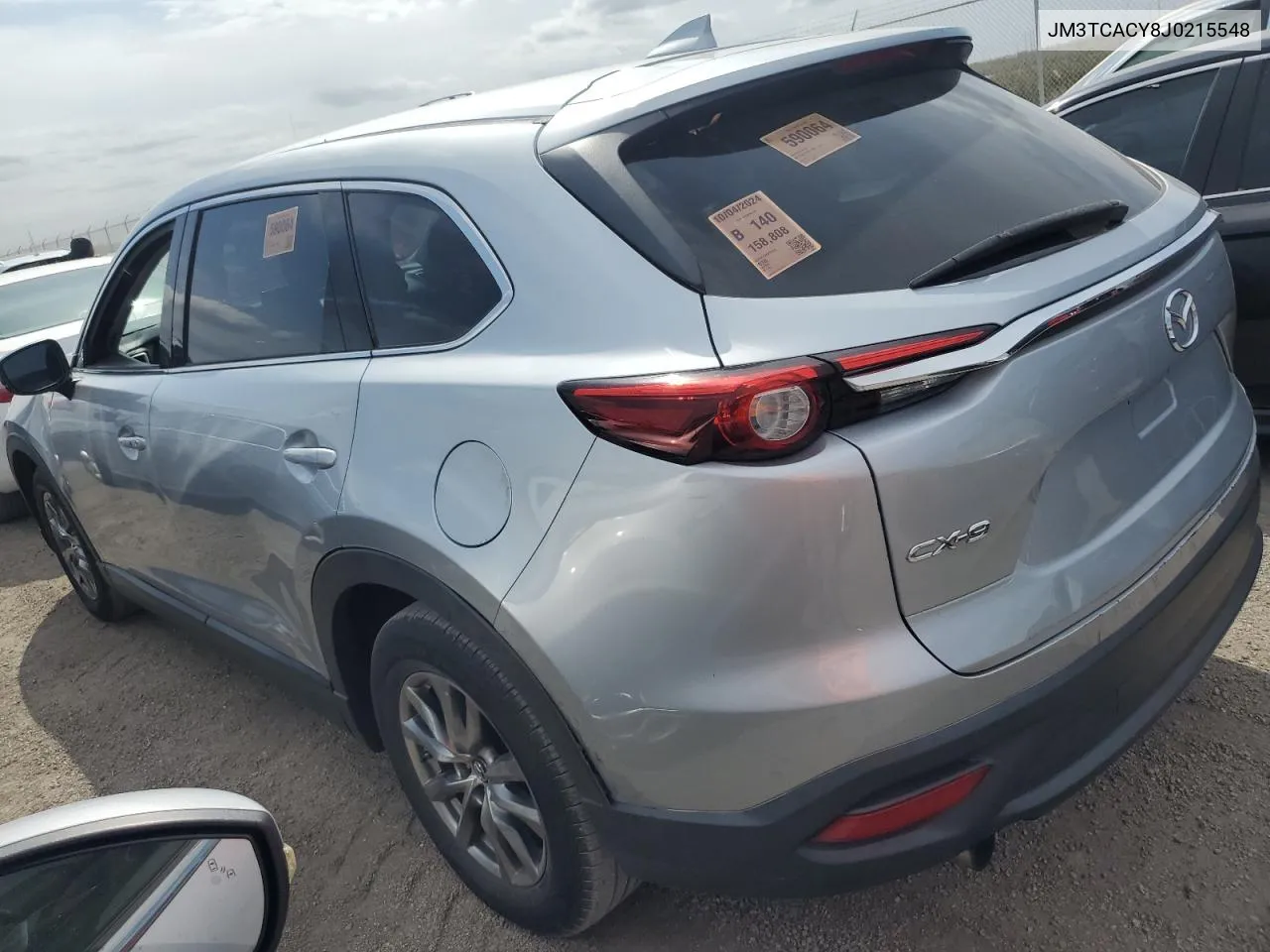 2018 Mazda Cx-9 Touring VIN: JM3TCACY8J0215548 Lot: 74926704