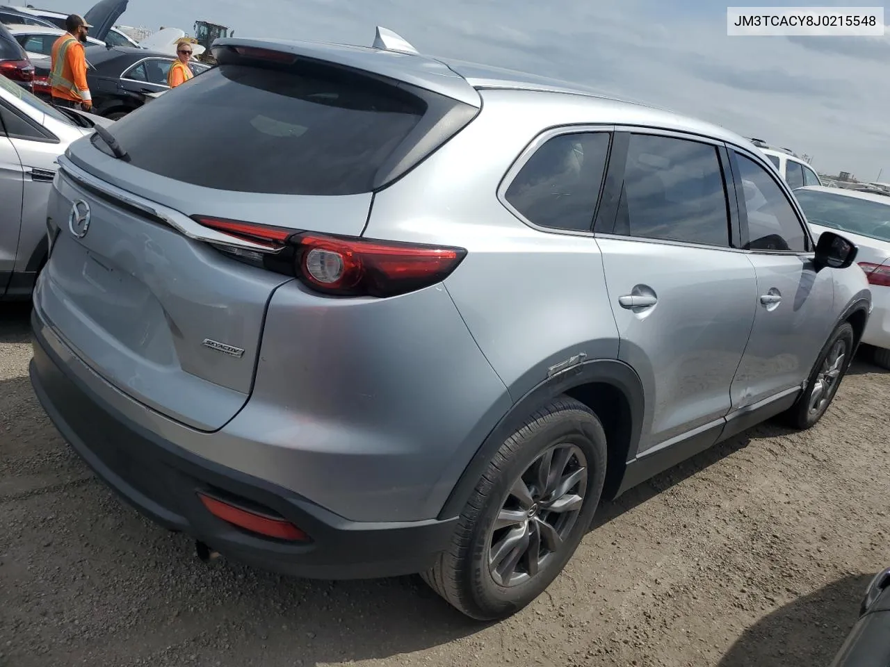 JM3TCACY8J0215548 2018 Mazda Cx-9 Touring