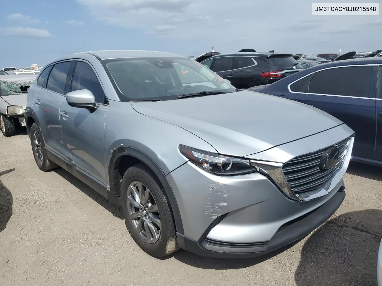 2018 Mazda Cx-9 Touring VIN: JM3TCACY8J0215548 Lot: 74926704