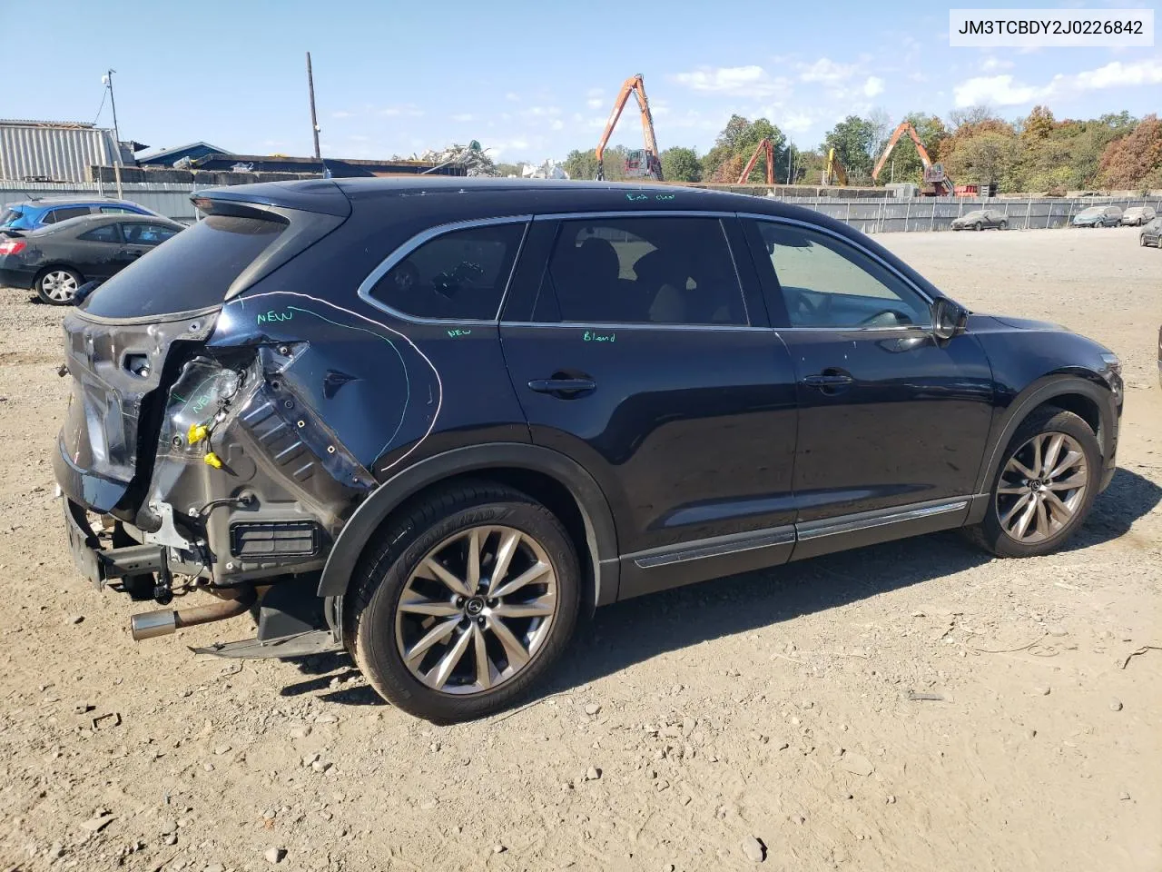 JM3TCBDY2J0226842 2018 Mazda Cx-9 Grand Touring