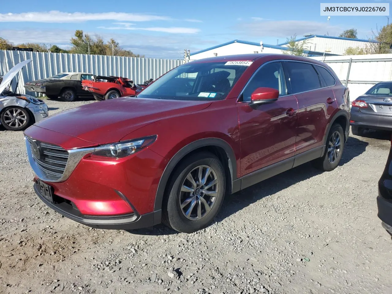 2018 Mazda Cx-9 Touring VIN: JM3TCBCY9J0226760 Lot: 75253854