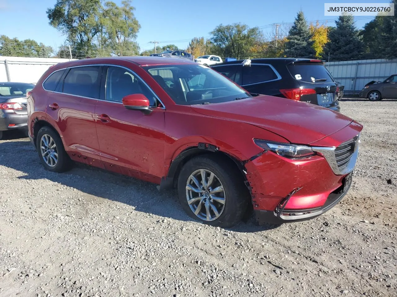 2018 Mazda Cx-9 Touring VIN: JM3TCBCY9J0226760 Lot: 75253854