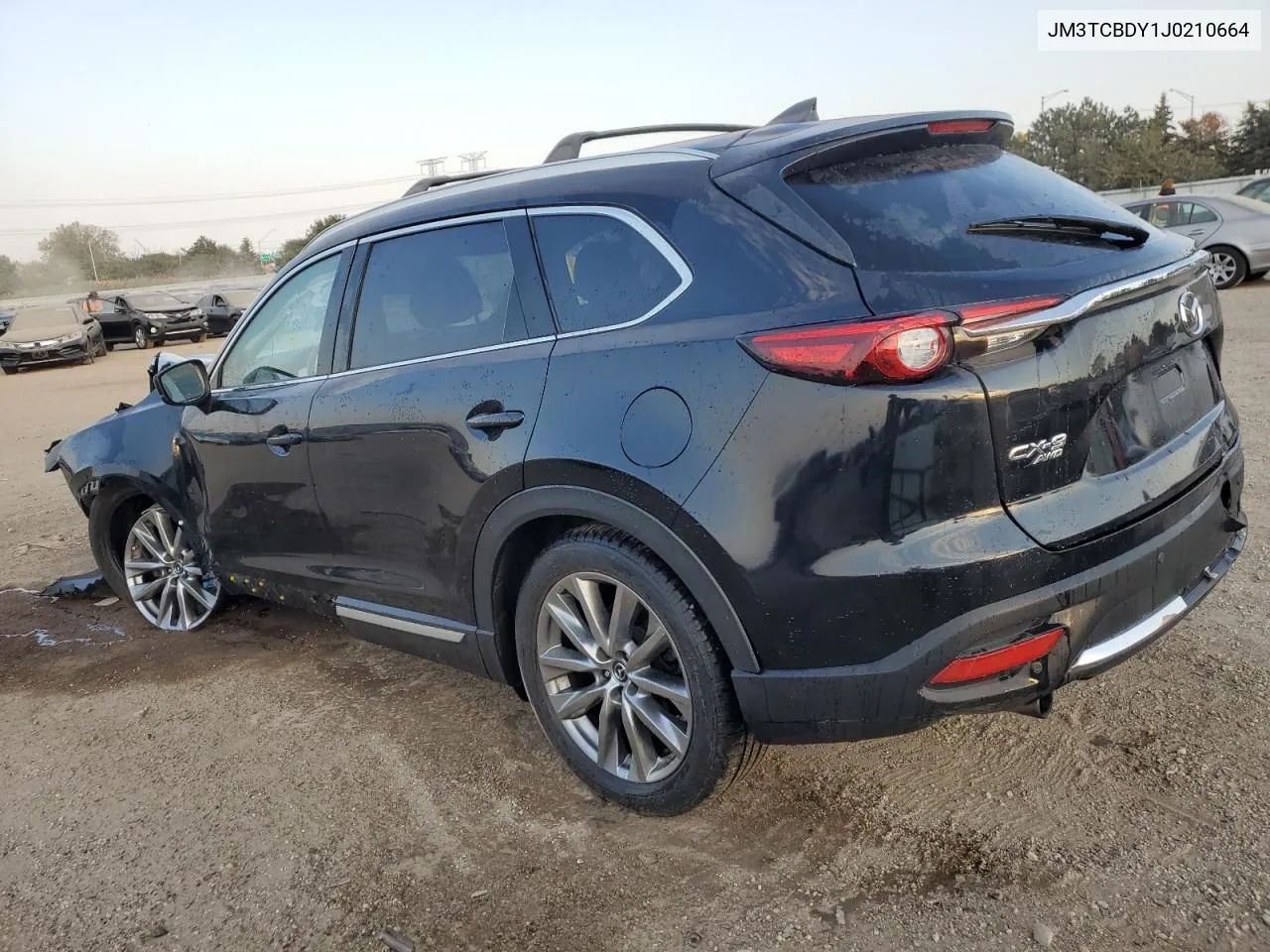 2018 Mazda Cx-9 Grand Touring VIN: JM3TCBDY1J0210664 Lot: 75508734