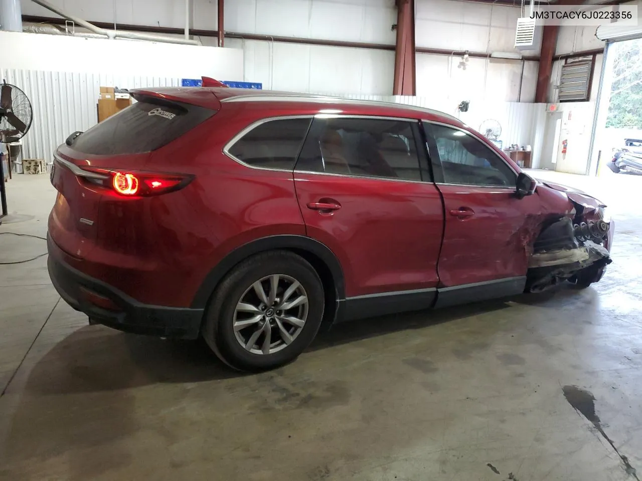 JM3TCACY6J0223356 2018 Mazda Cx-9 Touring