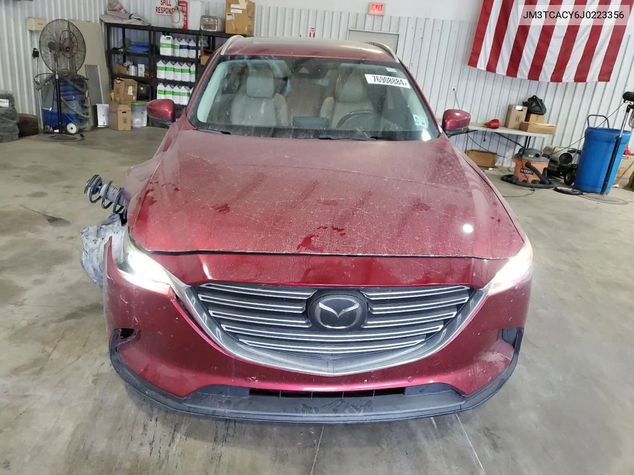 2018 Mazda Cx-9 Touring VIN: JM3TCACY6J0223356 Lot: 76908884