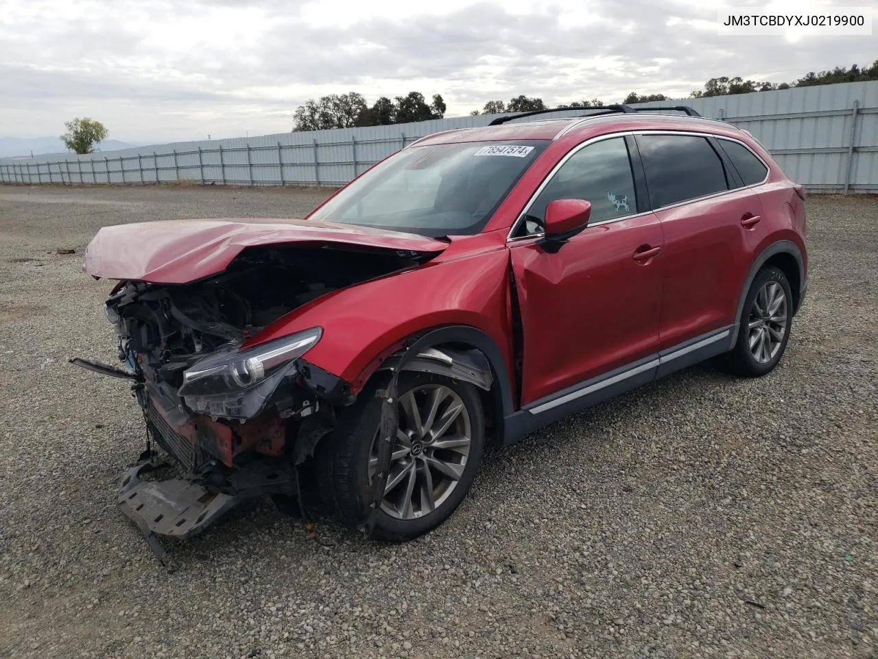 JM3TCBDYXJ0219900 2018 Mazda Cx-9 Grand Touring