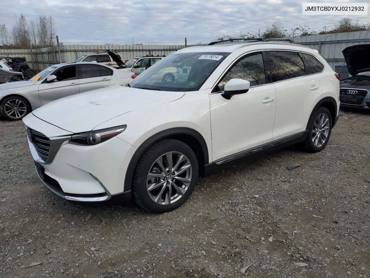 2018 Mazda Cx-9 Grand Touring VIN: JM3TCBDYXJ0212932 Lot: 79178814