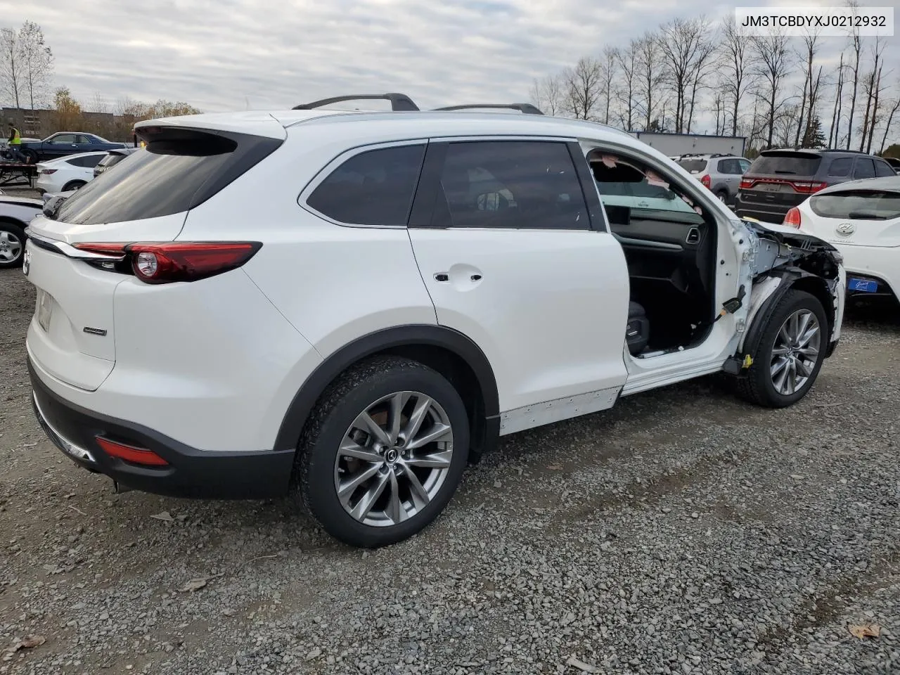 2018 Mazda Cx-9 Grand Touring VIN: JM3TCBDYXJ0212932 Lot: 79178814