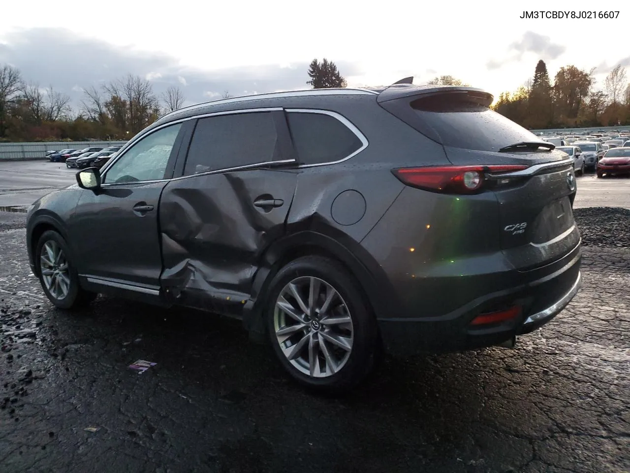 2018 Mazda Cx-9 Grand Touring VIN: JM3TCBDY8J0216607 Lot: 79556654