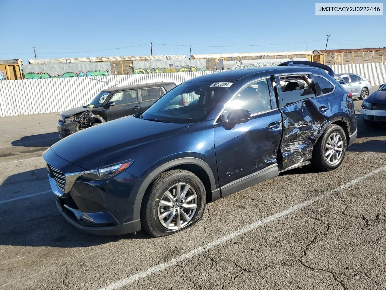 2018 Mazda Cx-9 Touring VIN: JM3TCACY2J0222446 Lot: 80160284