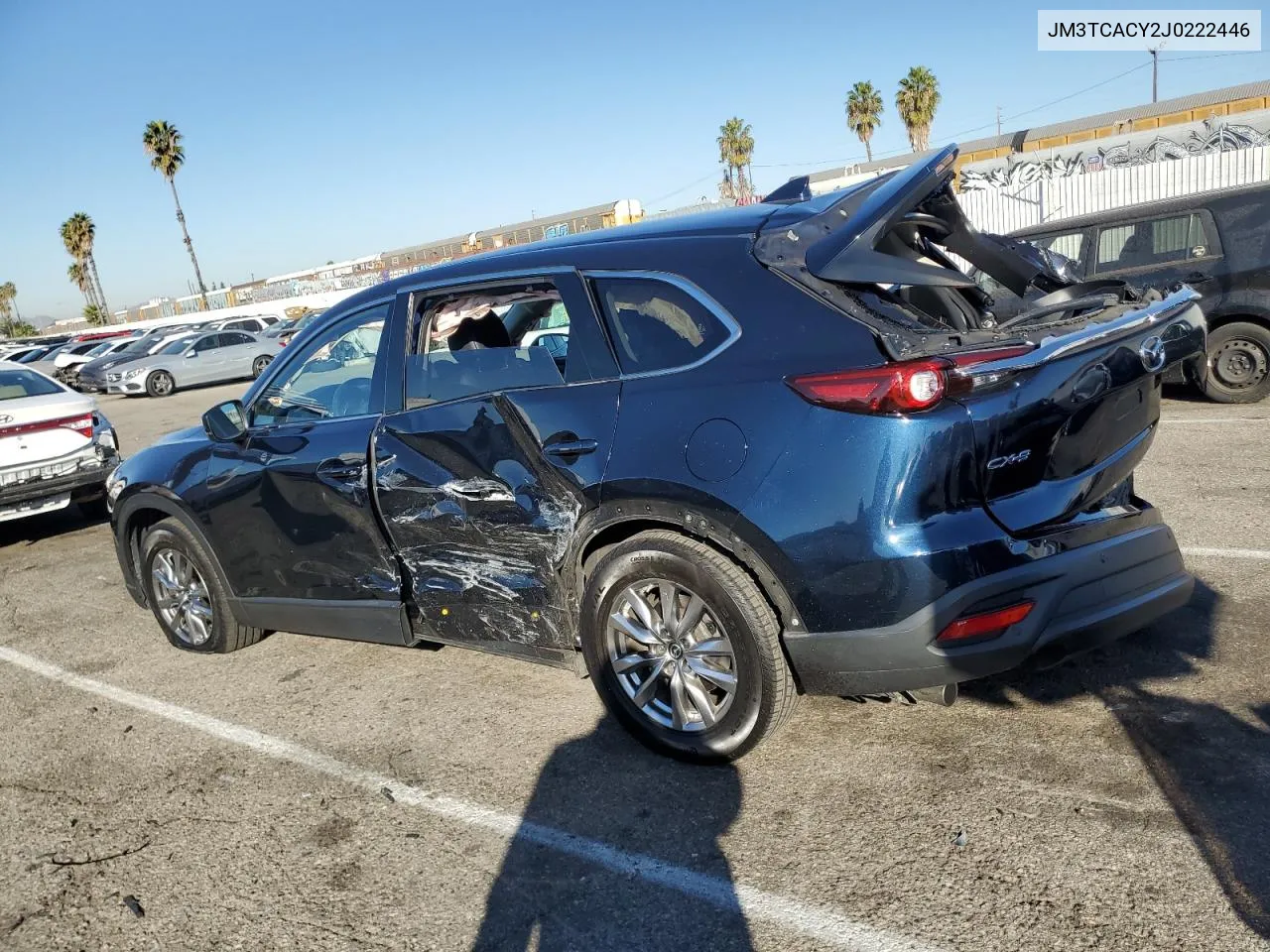 2018 Mazda Cx-9 Touring VIN: JM3TCACY2J0222446 Lot: 80160284