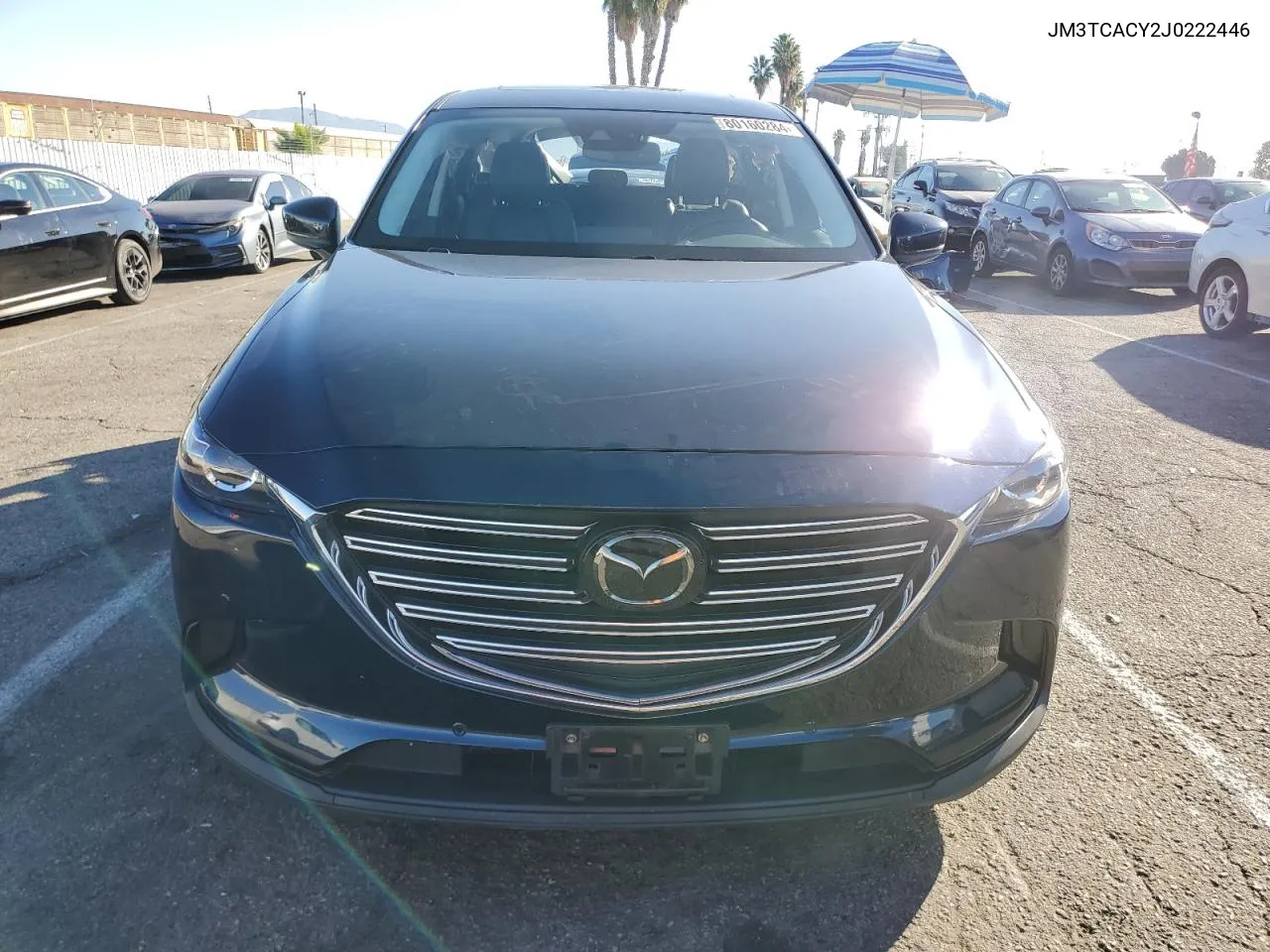 2018 Mazda Cx-9 Touring VIN: JM3TCACY2J0222446 Lot: 80160284