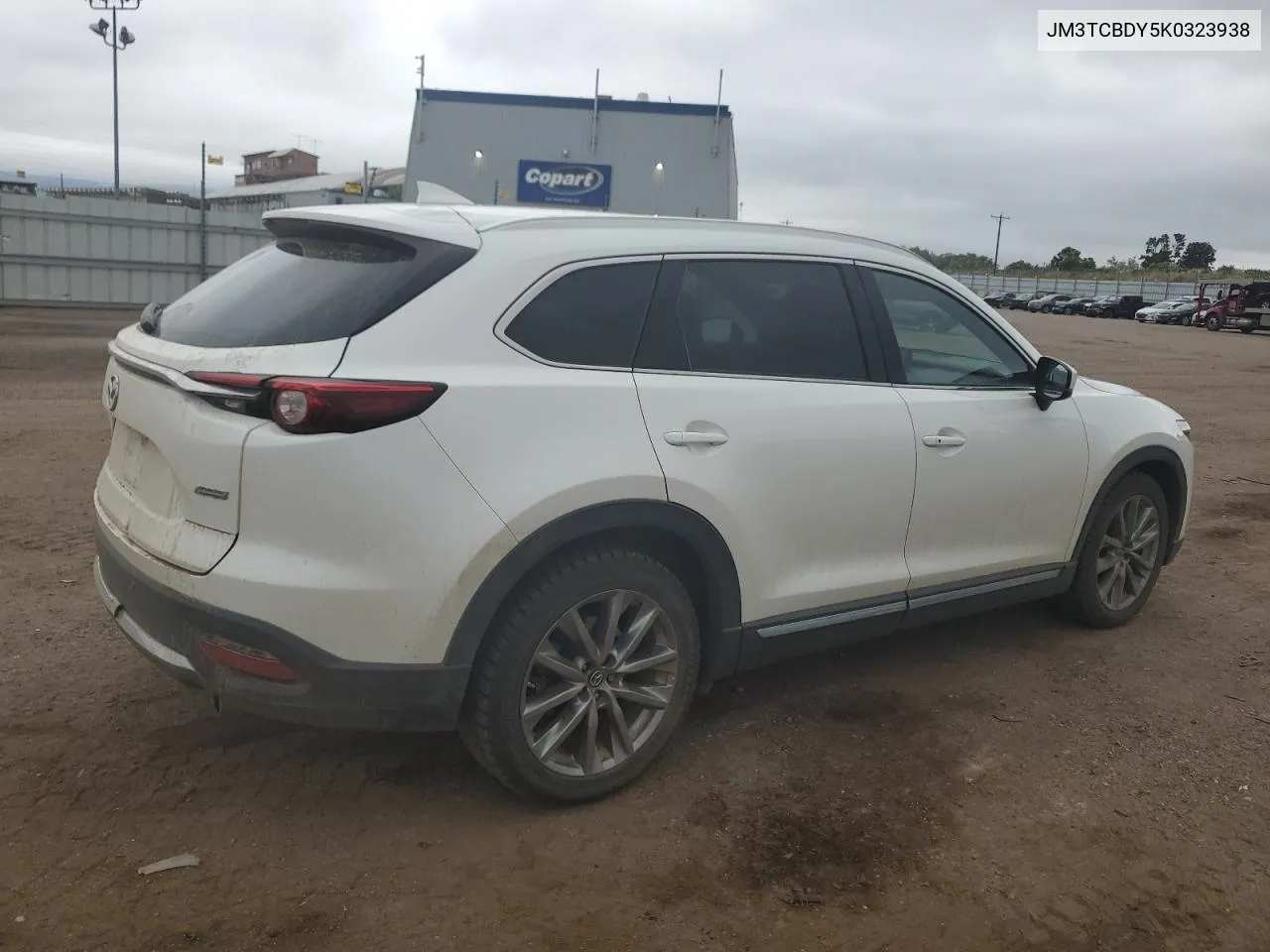 2019 Mazda Cx-9 Grand Touring VIN: JM3TCBDY5K0323938 Lot: 59133894