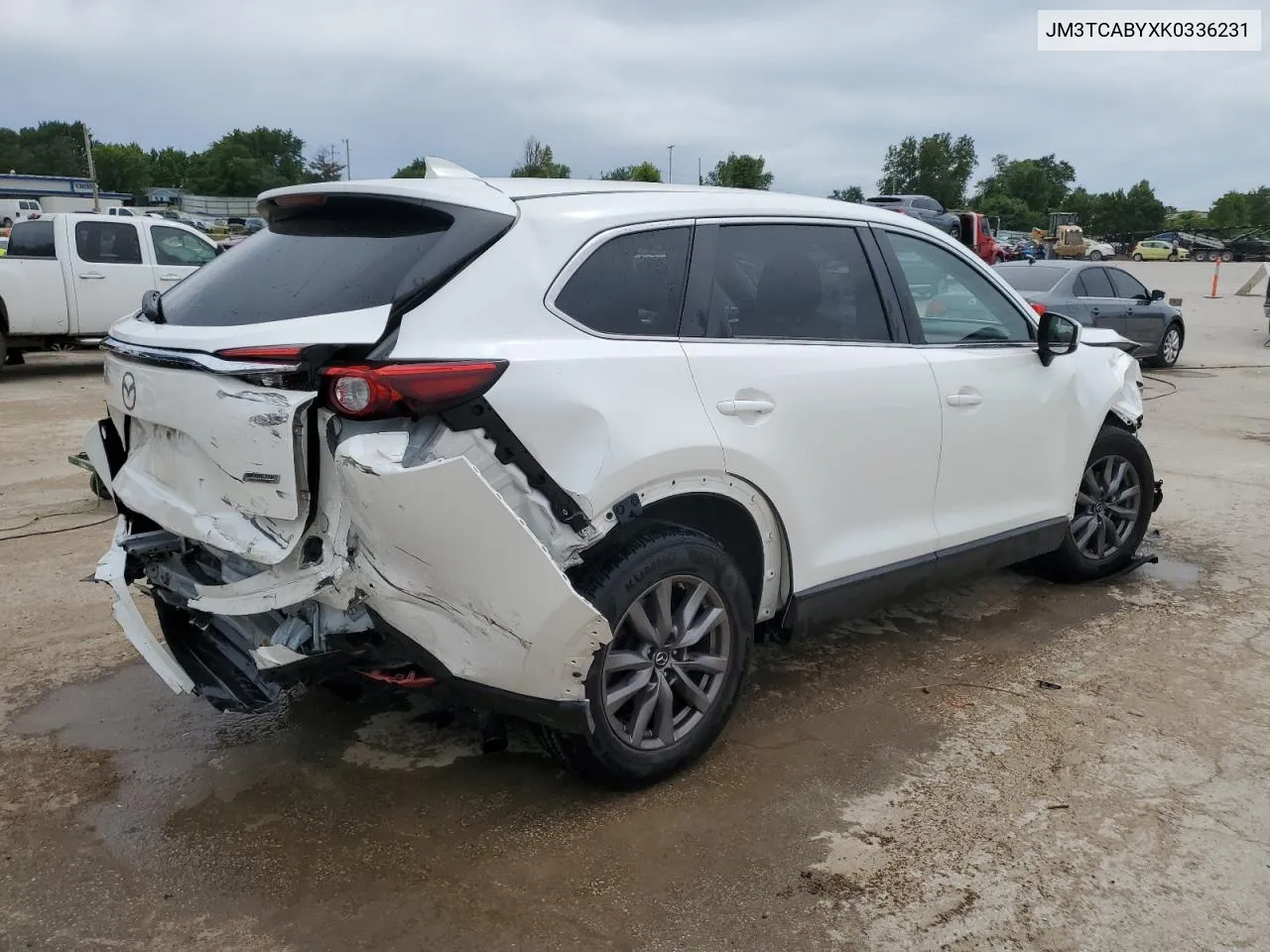 2019 Mazda Cx-9 Sport VIN: JM3TCABYXK0336231 Lot: 59527904