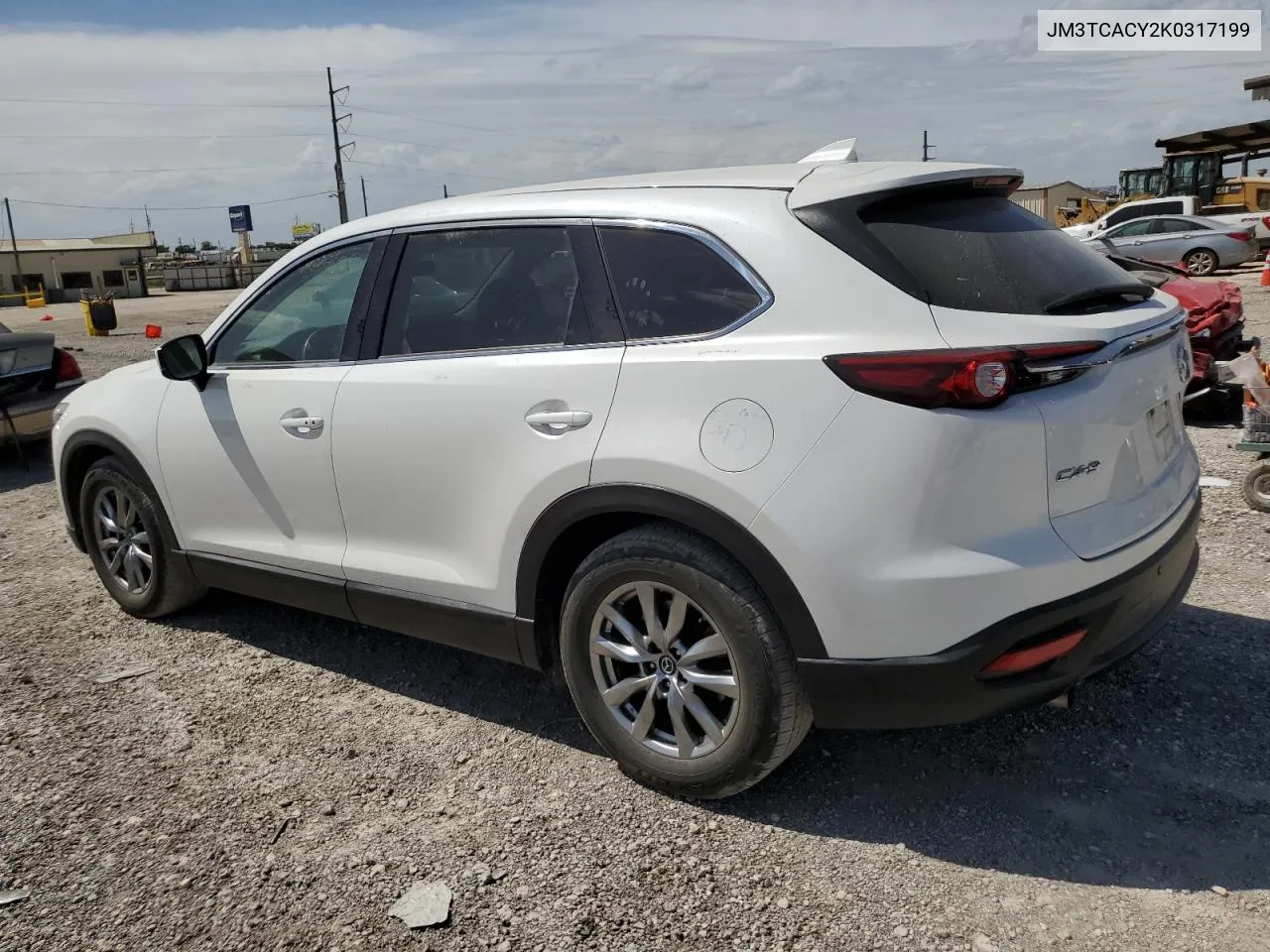 2019 Mazda Cx-9 Touring VIN: JM3TCACY2K0317199 Lot: 61903744