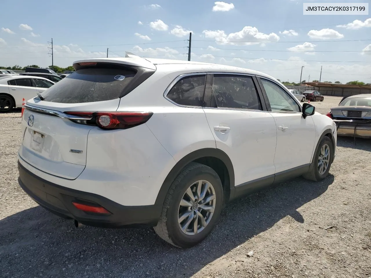 2019 Mazda Cx-9 Touring VIN: JM3TCACY2K0317199 Lot: 61903744